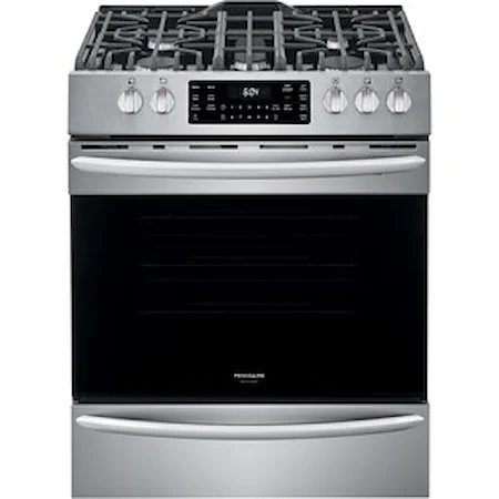 30" Front Control Gas Range with Air Fry